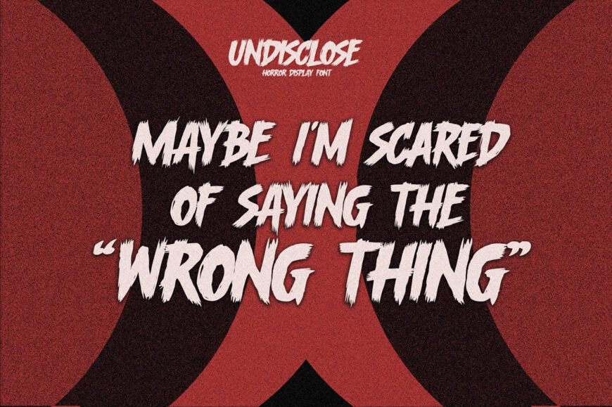 Undisclose Font