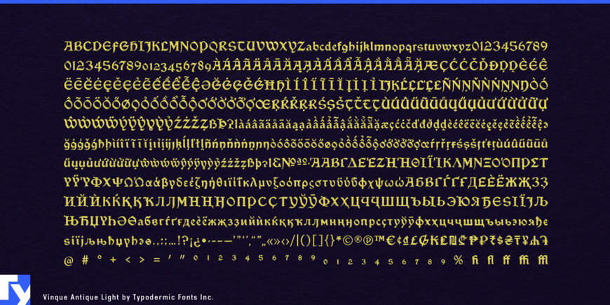 Vinque Antique Font
