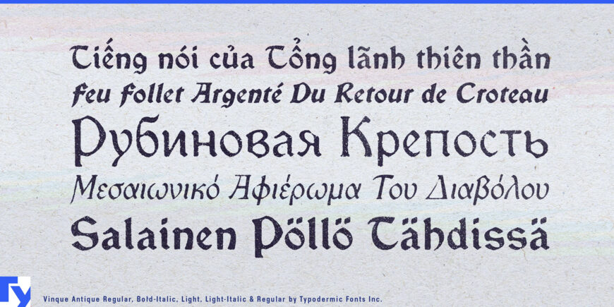 Vinque Antique Font
