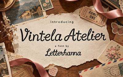 Vintela Atelier Font