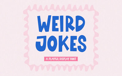 Weird Jokes Font