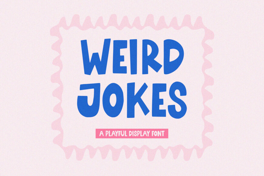 Weird Jokes Font