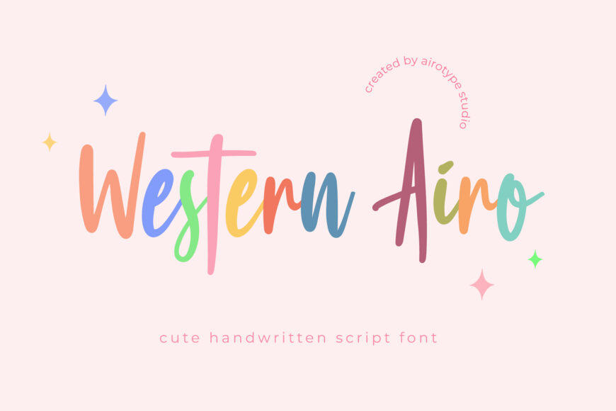 Western Airo Font
