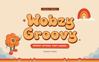 Wobzy Groovy Font