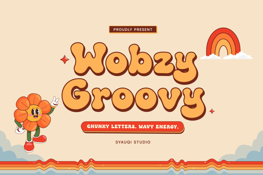 Wobzy Groovy Font