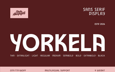 Yorkela Font Family