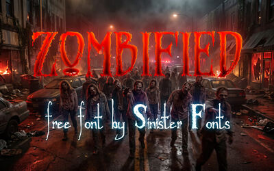 Zombified Font